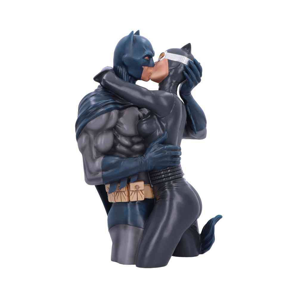 Nemesis Now DC Comics Batman - Batman & Catwoman Bust 30cm Figurine - Multicolours